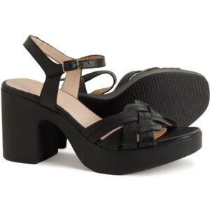WONDERS | Block Heel Leather Sandals